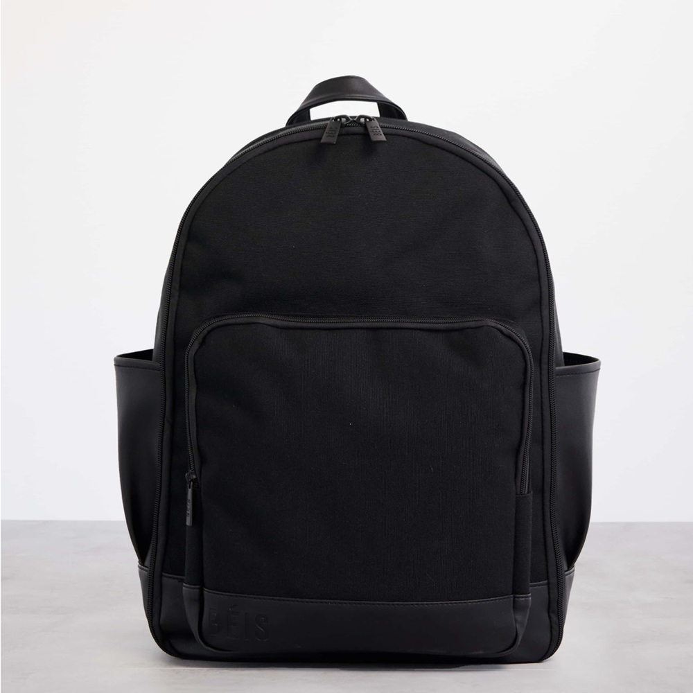 Sleek and spacious backpack great for travel or school